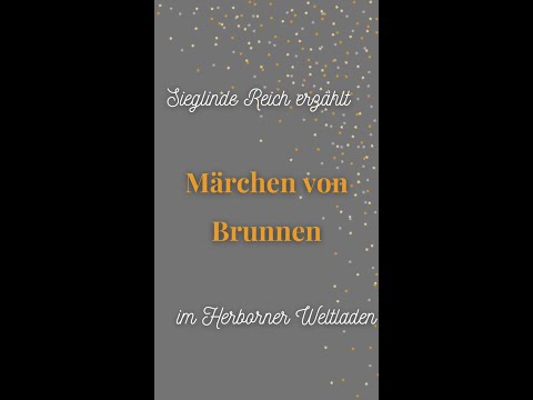 Sieglinde Reich erzählt Märchen von Brunnen im Herborner Weltladen